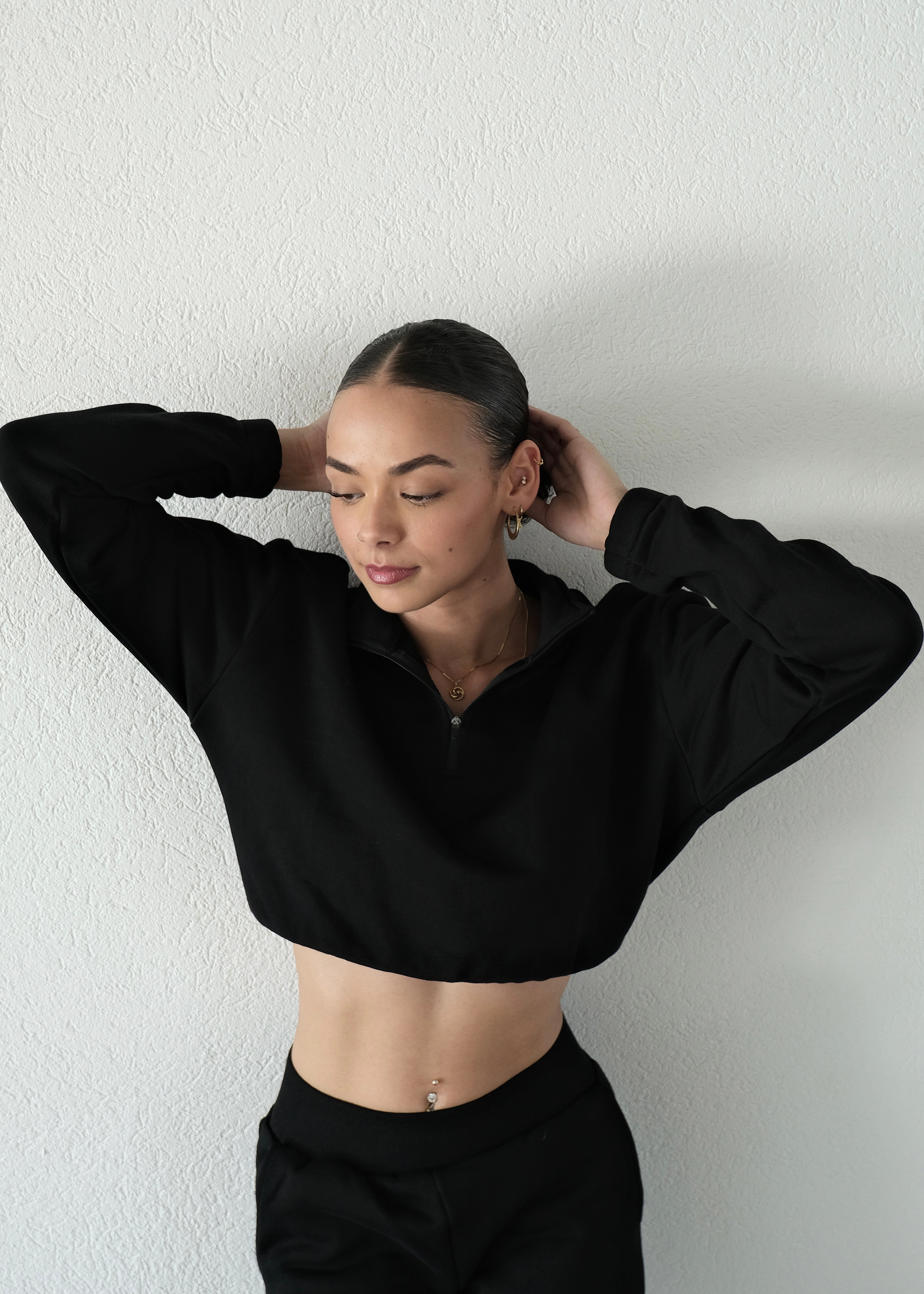The Adjustable Sweater-Set - Black