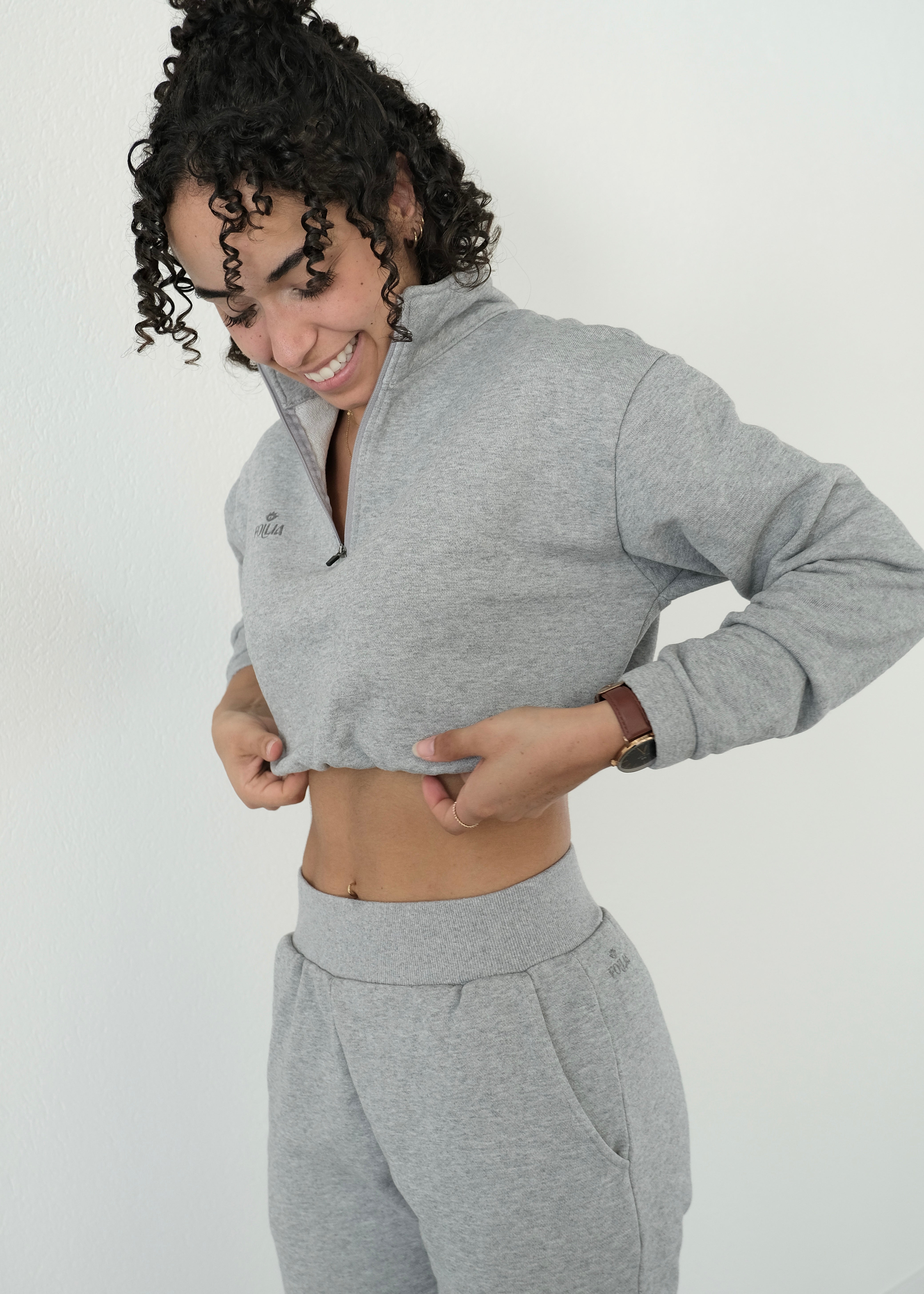 The Adjustable Sweater-Set - Gray