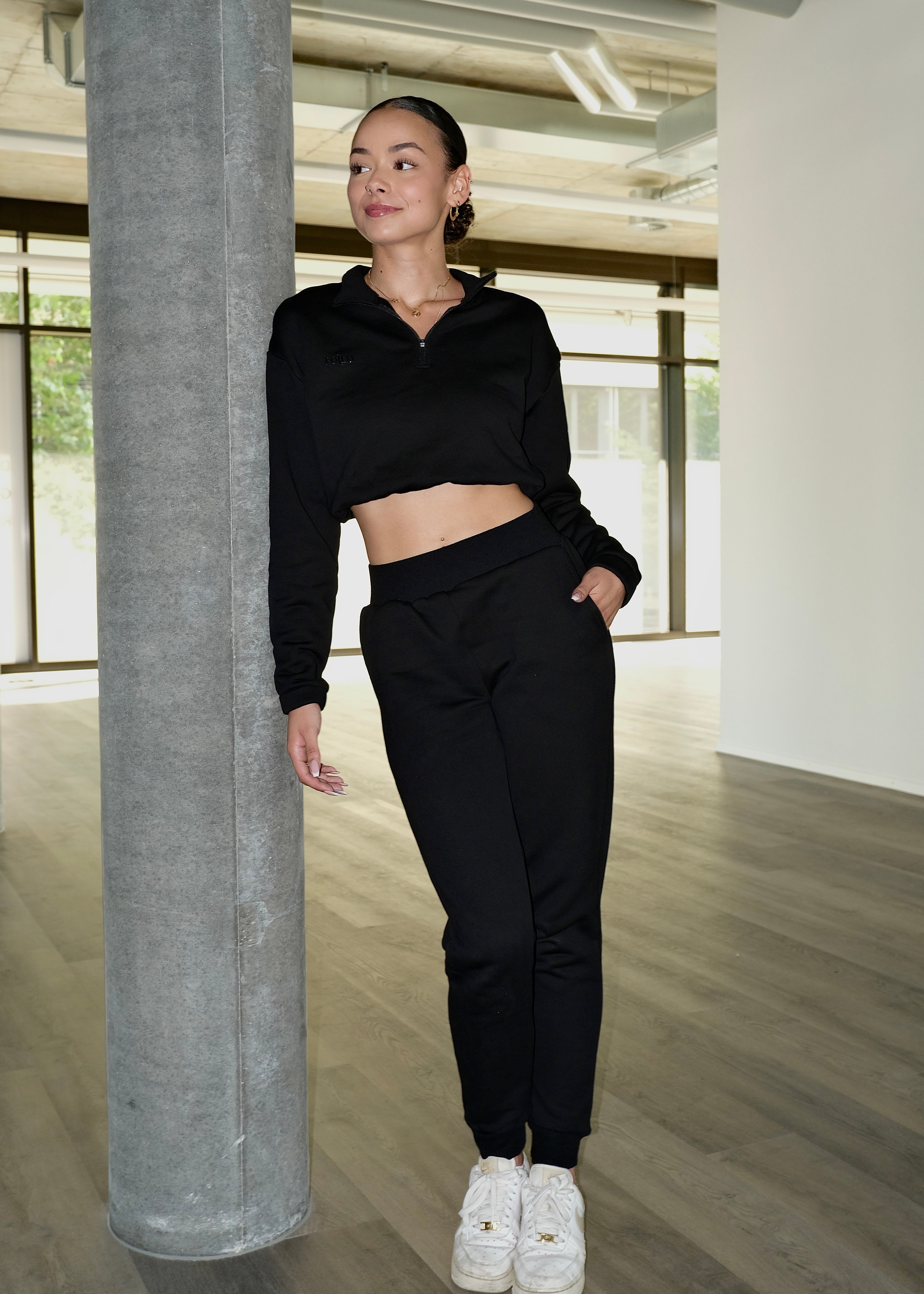 The Adjustable Sweater-Set - Black