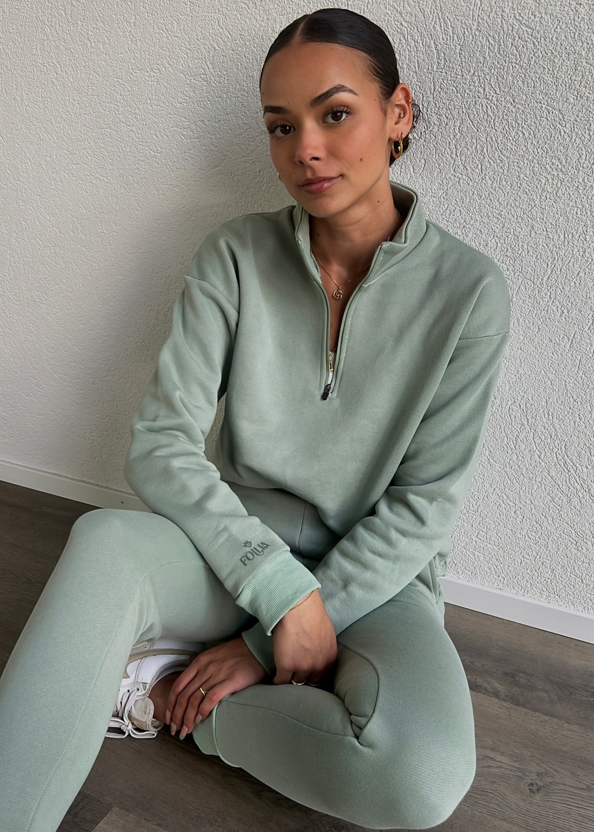 The Special Sweater Two-Piece Set - Mint Green