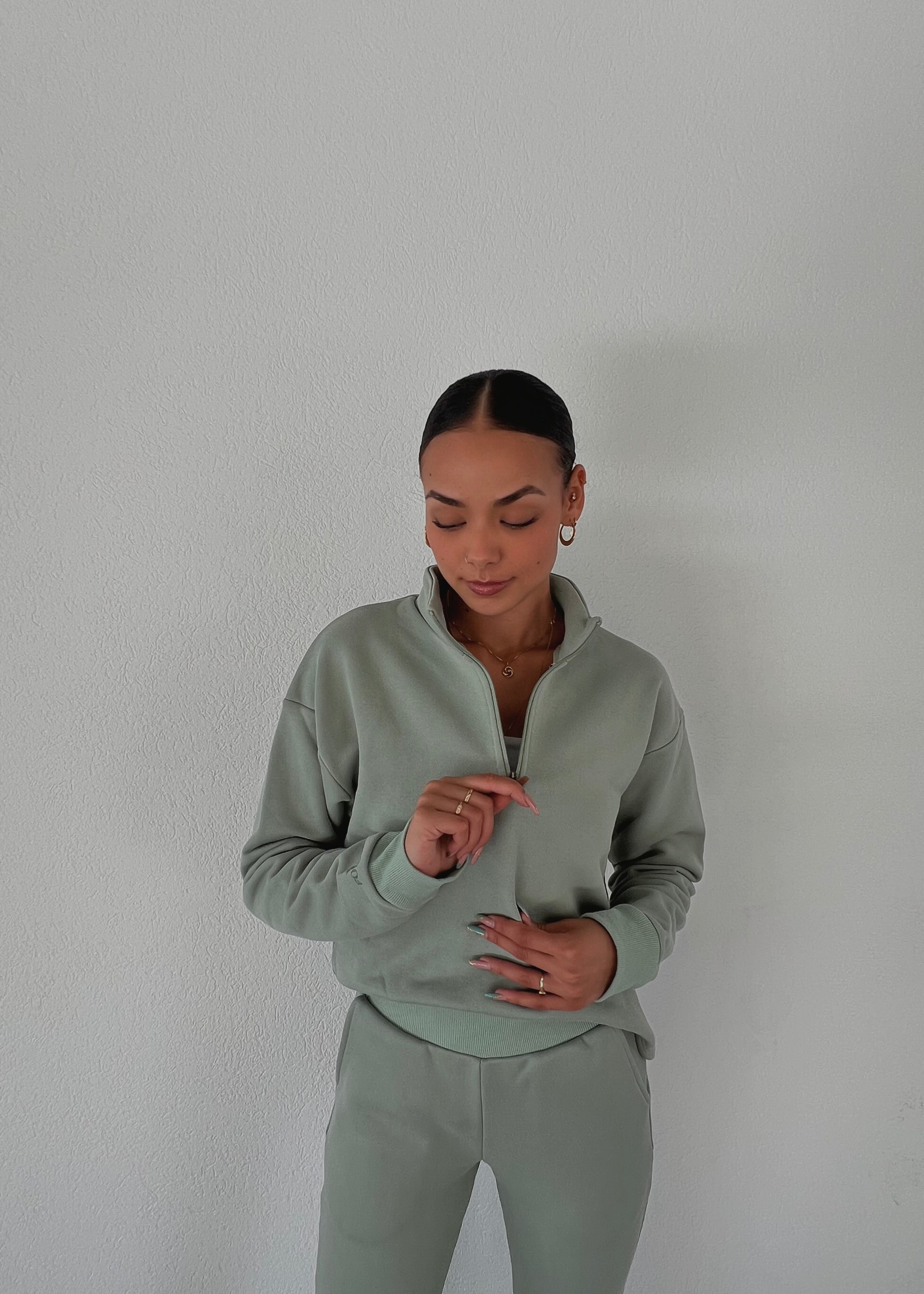 The Special Sweater Two-Piece Set - Mint Green